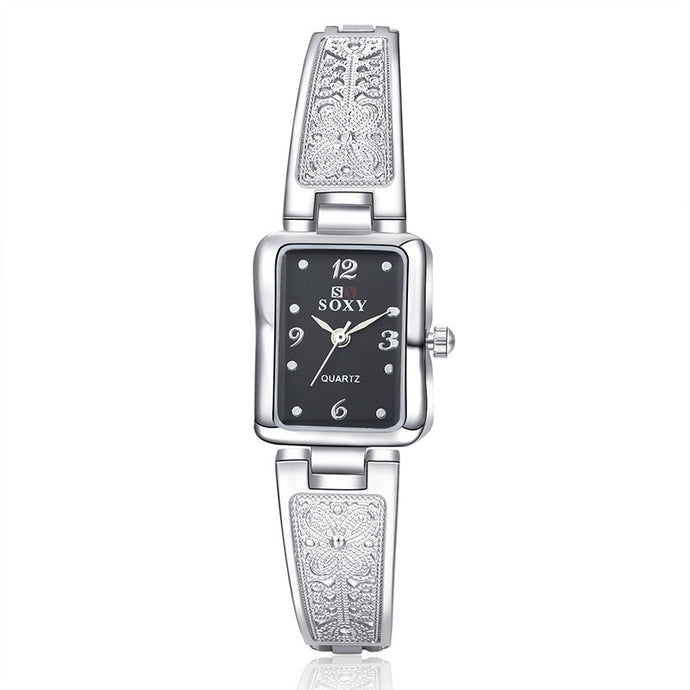 SOXY Bracelet Watch Fashion Silver Women'S Watches Ladies Watch
