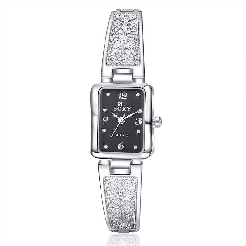 SOXY Bracelet Watch Fashion Silver Women'S Watches Ladies Watch