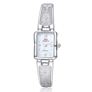 SOXY Bracelet Watch Fashion Silver Women'S Watches Ladies Watch